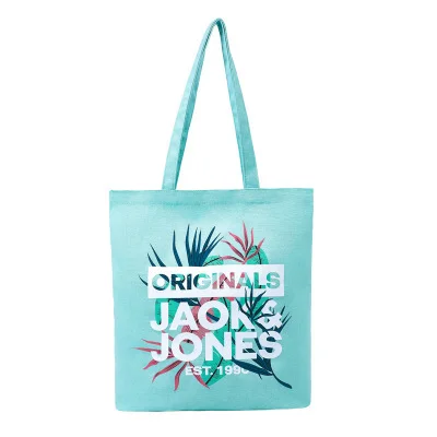 Canvas Supermarket Shopping Tote