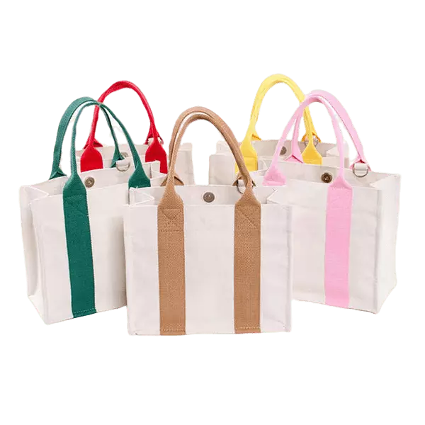 Feature canvas totes
