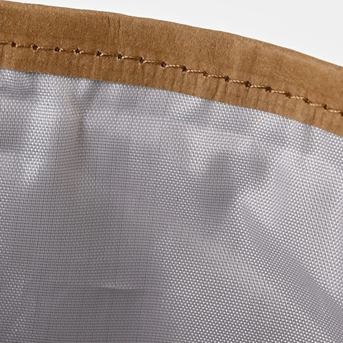 Washable paper bag lining