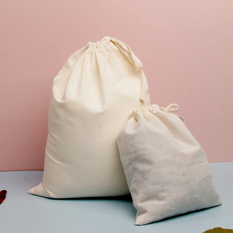 Cotton Drawstring Bag
