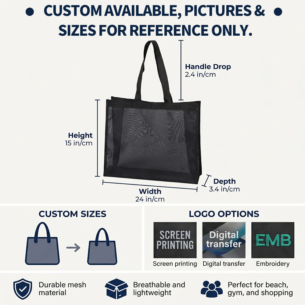Mesh Shoulder Mesh Bag