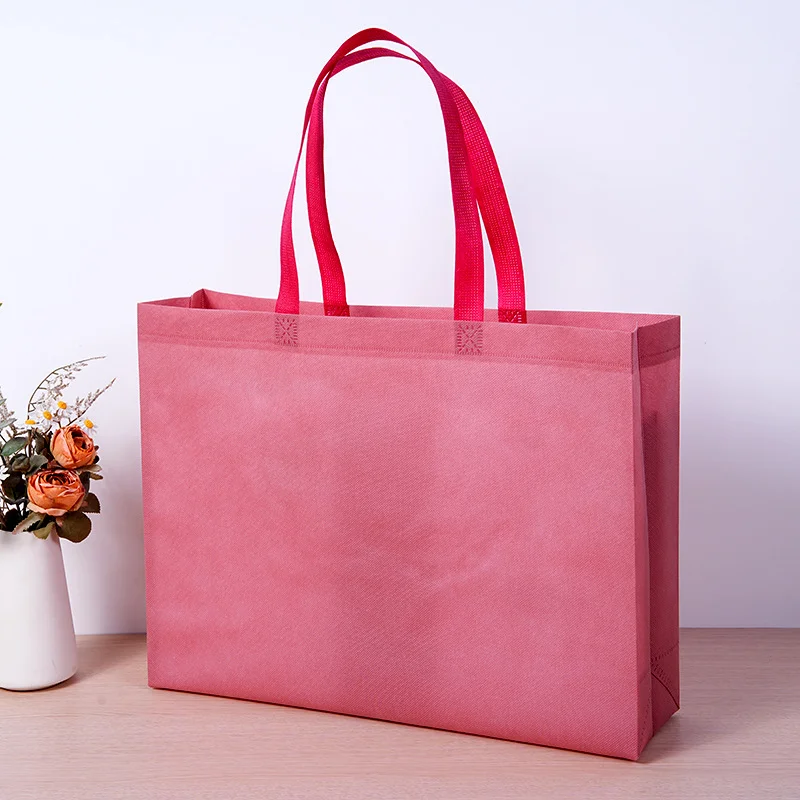 Non-Woven Bag Custom Logo Printed Tote Heavy Duty Shopping