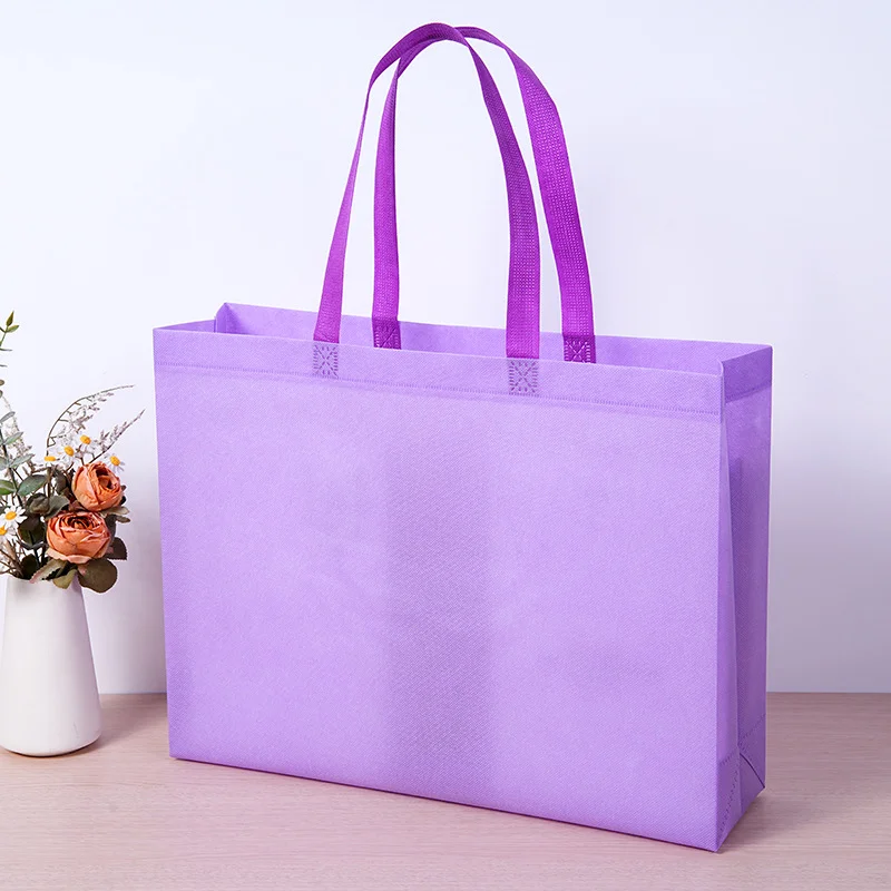 Non-Woven Bag Custom Logo Printed Tote Heavy Duty Shopping