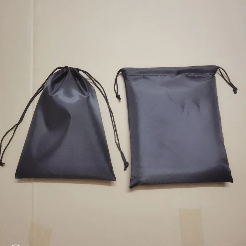 Drawstring Bag Black 210 D